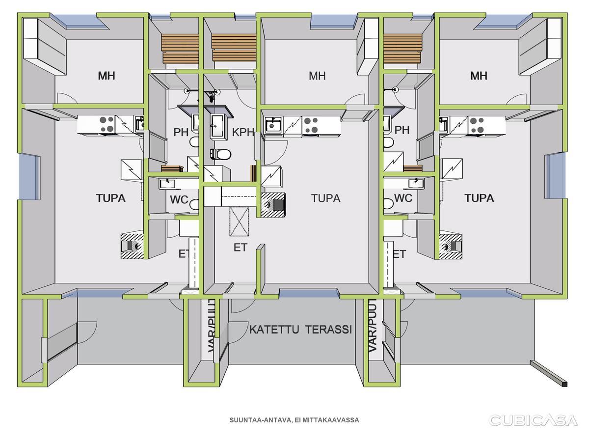 Rukantrio Apartments Zewnętrze zdjęcie